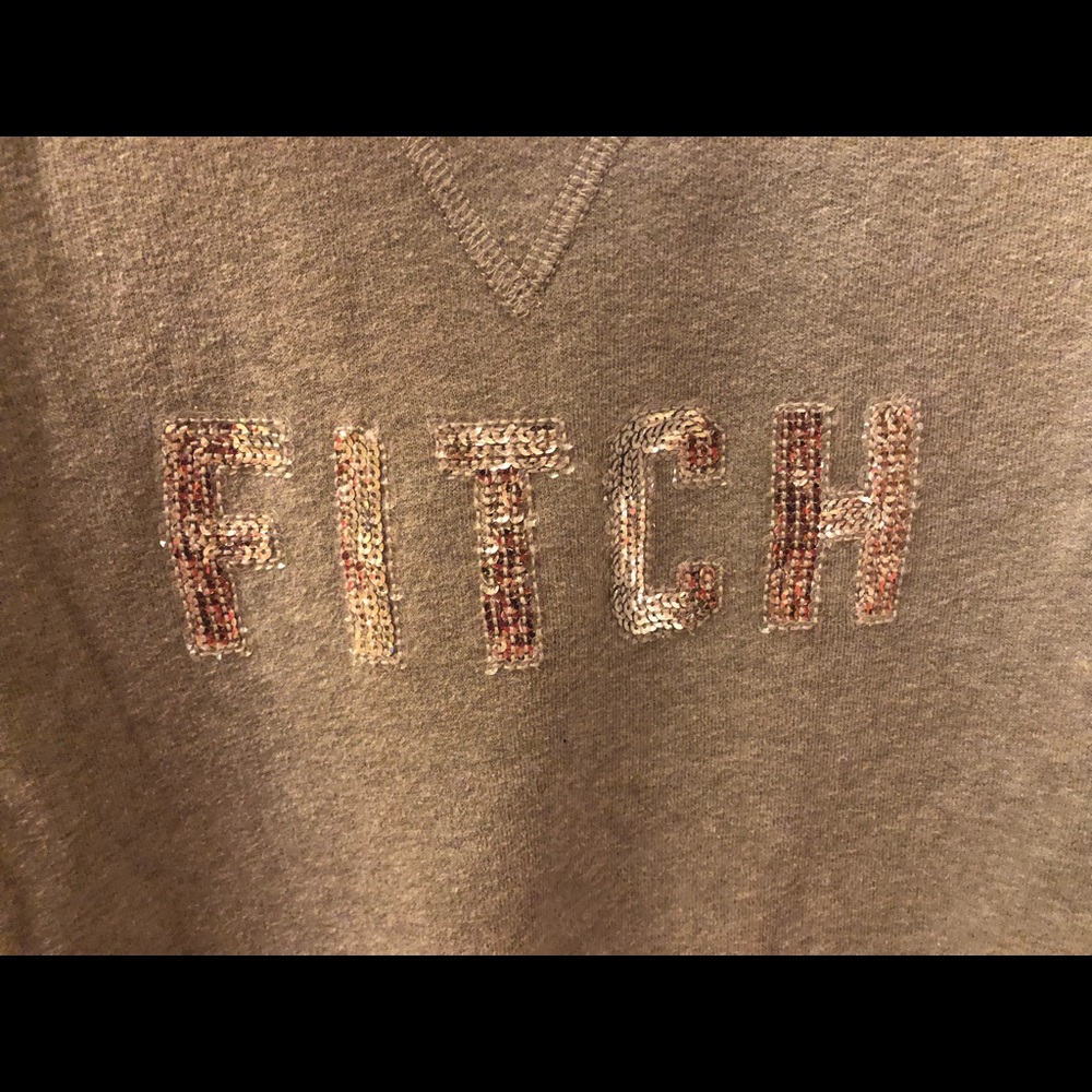 Abercrombie and Fitch bling crew neck ✨